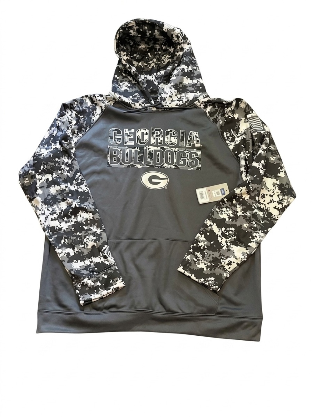 Georgia Bulldogs OHT Camo Hoodie Mens 3XL NWT